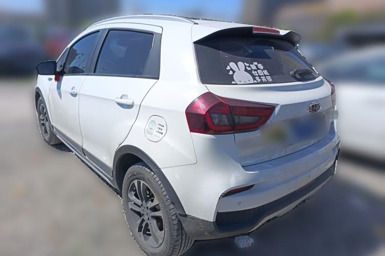 Used Geely Auto Vision X3 2019 Upgraded Model 1.5L CVT Elite Version Rear Left 45 Deg