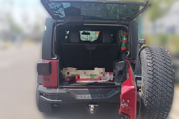 Used Jeep Wrangler 2012 3.6L Sahara two-door version
