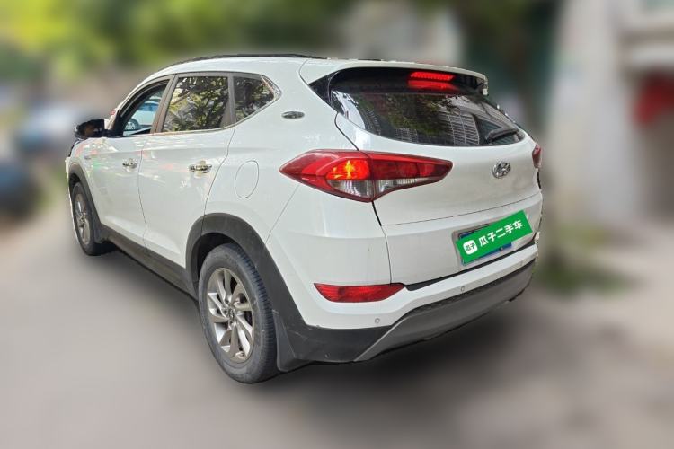 Used Hyundai Tucson 2018 1.6T Dual-Clutch Two-Wheel Drive 15th Anniversary Special Edition Rear Left 45 Deg