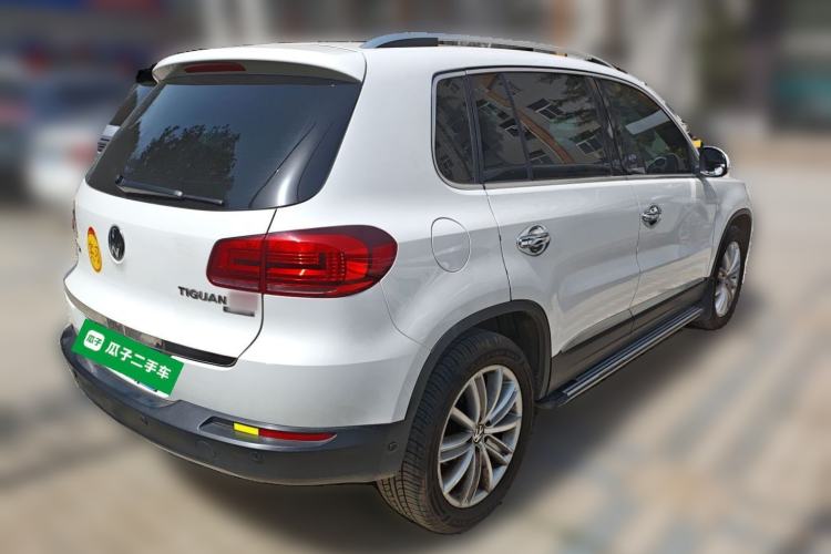 Used Volkswagen Tiguan 2013 2.0 TSI Automatic All-Wheel-Drive Flagship Edition Rear Right 45 Deg