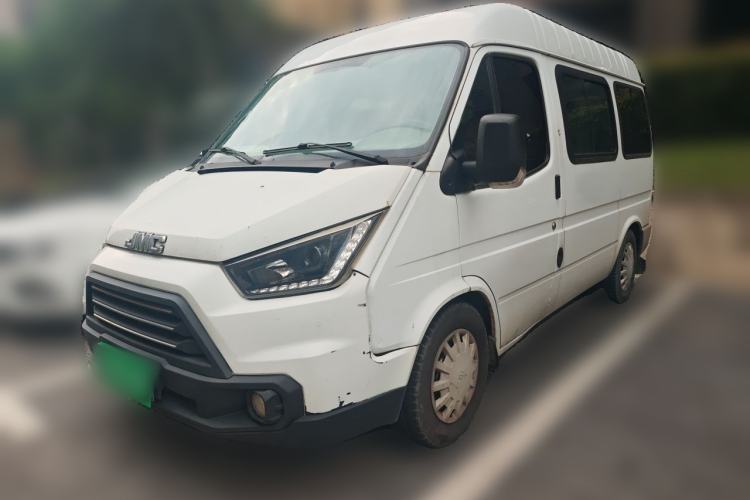 Used JMC Transit 2017 2.8T Commercial Version Short Wheelbase Mid-Roof 6/7/8-Seater JX493 Guazi used car, China used car export, Used car for sale, Used cars, Cheapest cars for sale