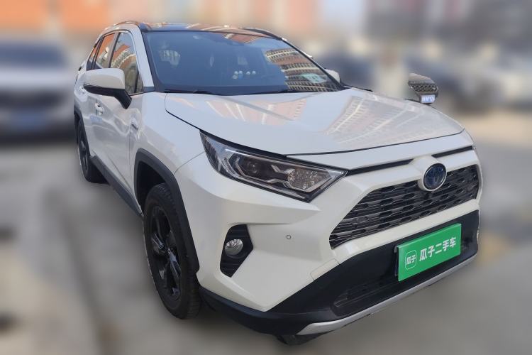 Used Toyota RAV4 2020 Dual-Motor 2.5L E-CVT Four-Wheel Drive Flagship Edition Front Right 45 Deg