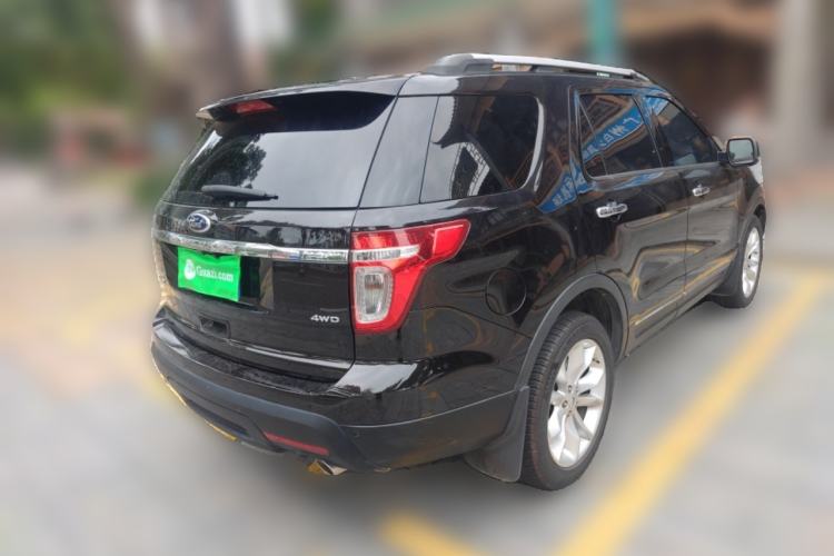 Used Ford Explorer 2013 3.5L Deluxe Model Rear Right 45 Deg