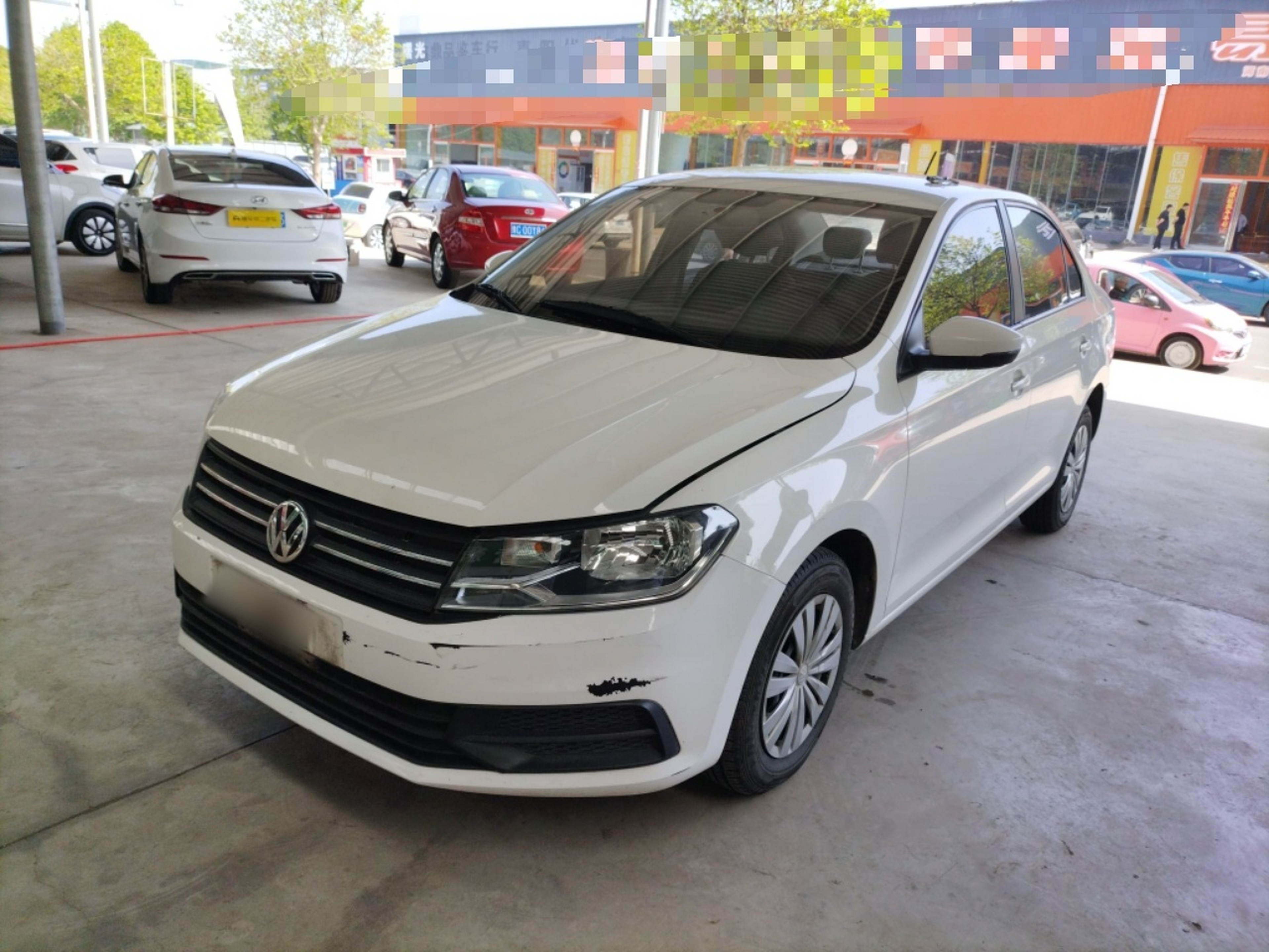 Parte inferior delantera