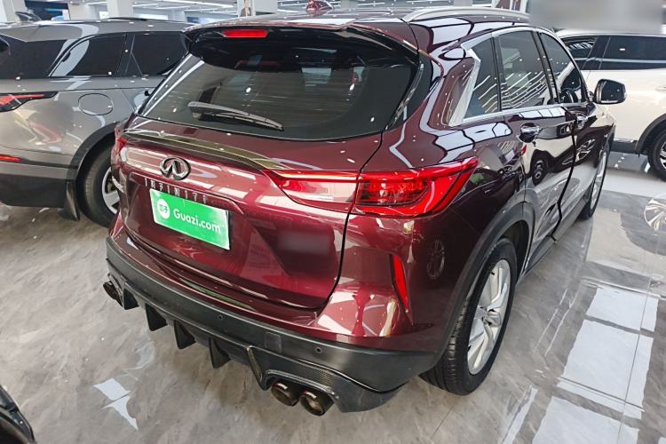 Used Infiniti QX50 2018 2.0T Two-Wheel Drive Fashion Edition Rear Right 45 Deg