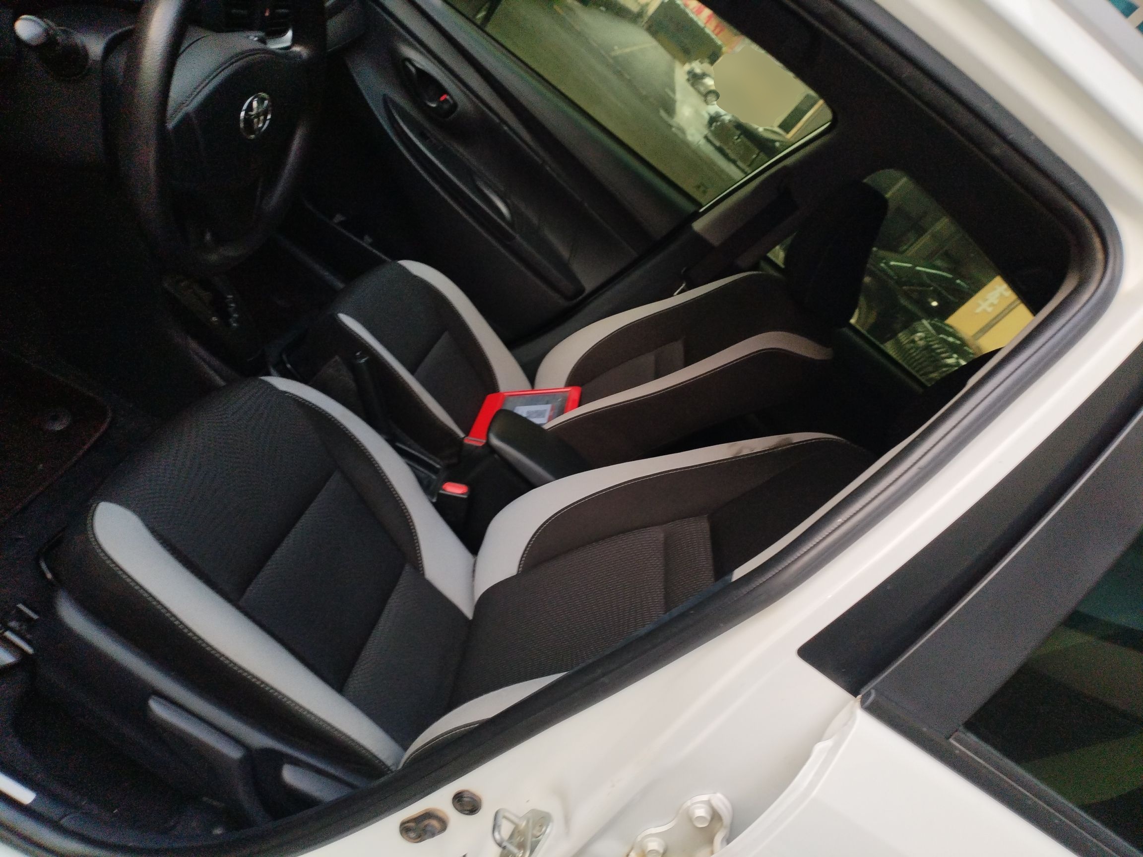 Avant de la voiture