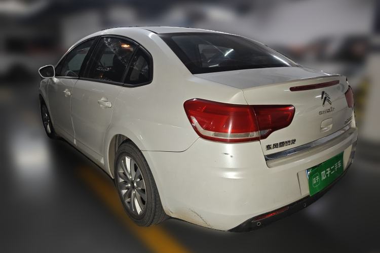 Used Citroen C-Quatre 2013 1.6L Manual Prestige CNG Model Rear Left 45 Deg