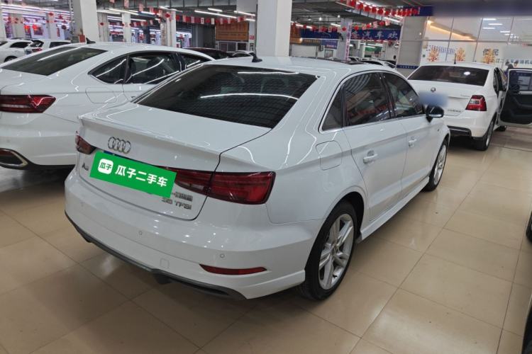 Used Audi A3 2020 Limousine 35 TFSI Fashion Edition China VI Emission Standard Rear Right 45 Deg