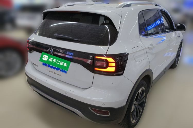 Used Volkswagen Tacqua 2021 1.5L Automatic Yue Zhi Lian Edition Rear Right 45 Deg
