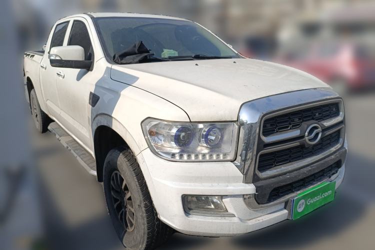Used Zxauto Terralord 2021 2.5T New Commercial Version Diesel Two-Wheel Drive Big Double Cab JE4D25Q6A Front Right 45 Deg