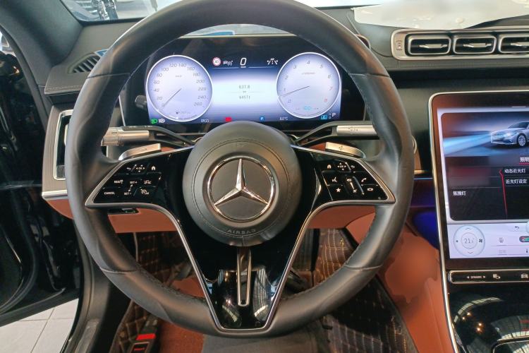 Used Mercedes-Benz S-Class 2022 Revised S 400 L Business Version Steering Wheel