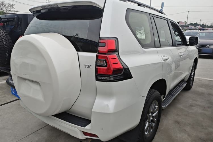 Used Toyota Prado 2018 3.5L Automatic TX-L with Rear-Mounted Spare Tire Rear Right 45 Deg