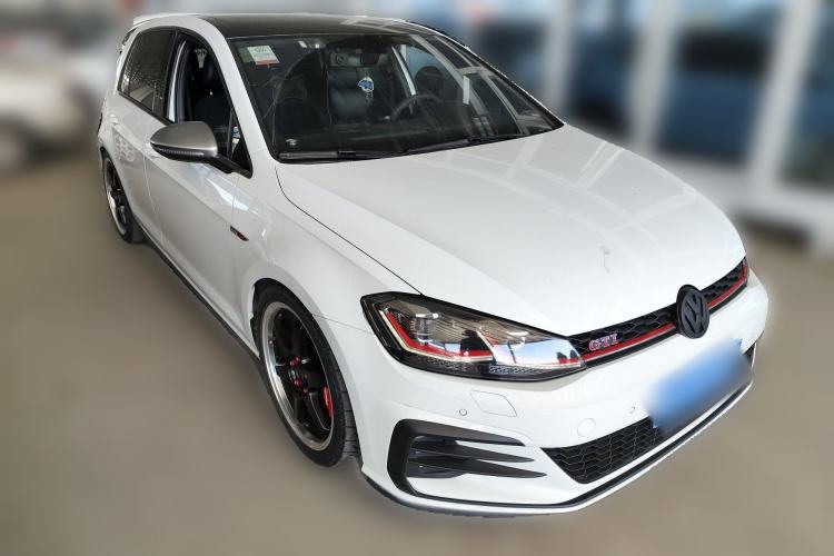 Used Volkswagen Golf GTI 2018 2.0 TSI GTI Front Right 45 Deg