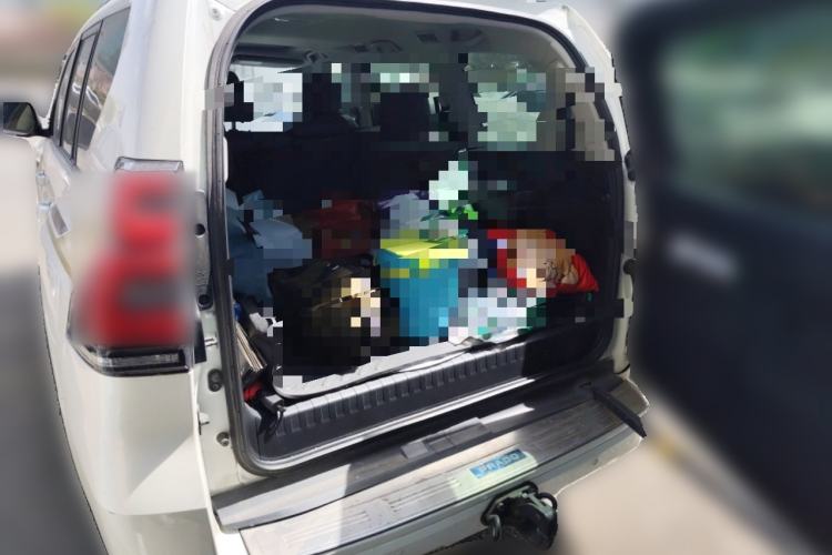 Used Toyota Prado 2018 3.5L Automatic TX-L with Rear-Mounted Spare Tire