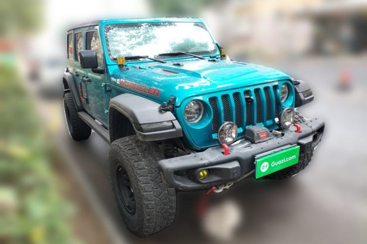 Used Jeep Wrangler 2019 2.0T Sahara Four-Door Version China VI Emission Standard