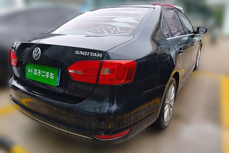 Used Volkswagen Sagitar 2014 Revised Version 1.6L Automatic Comfort Edition Rear Right 45 Deg