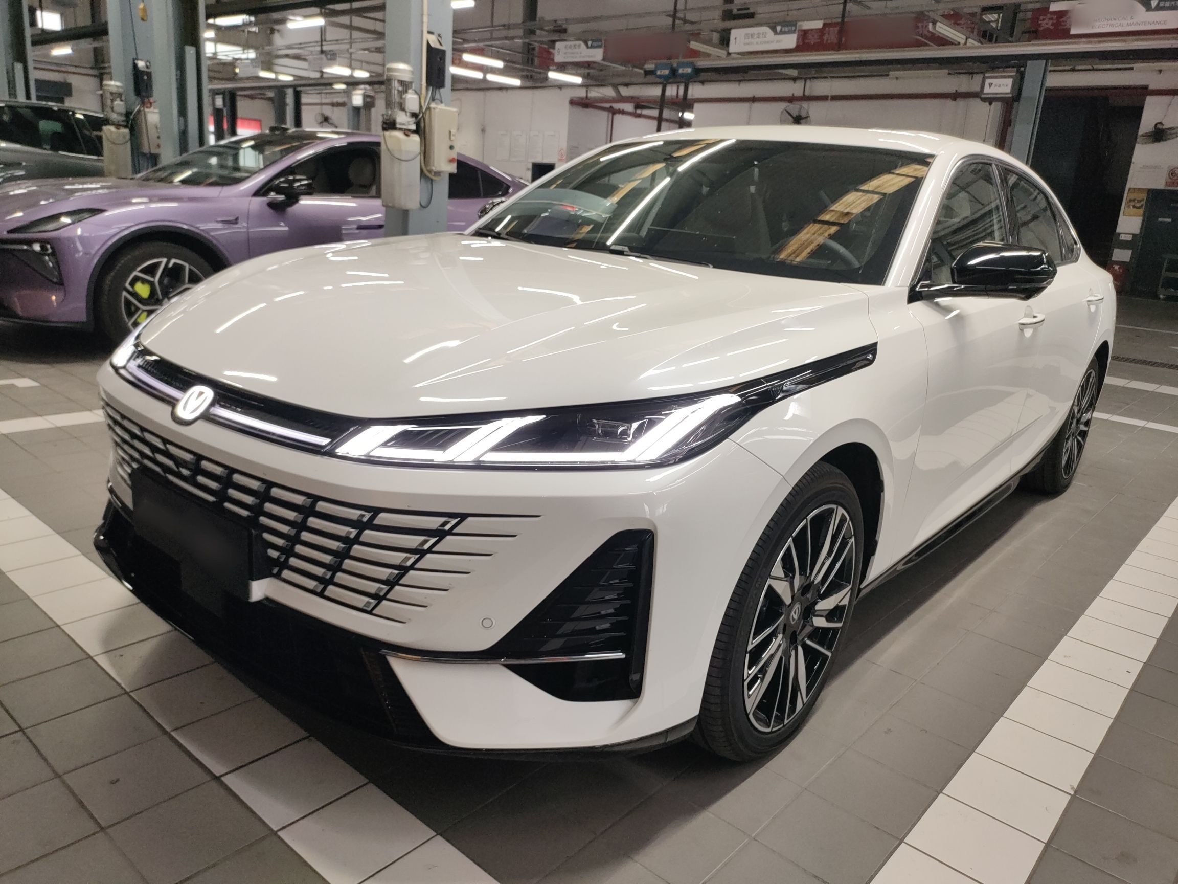 تحت مقدمة السيارة