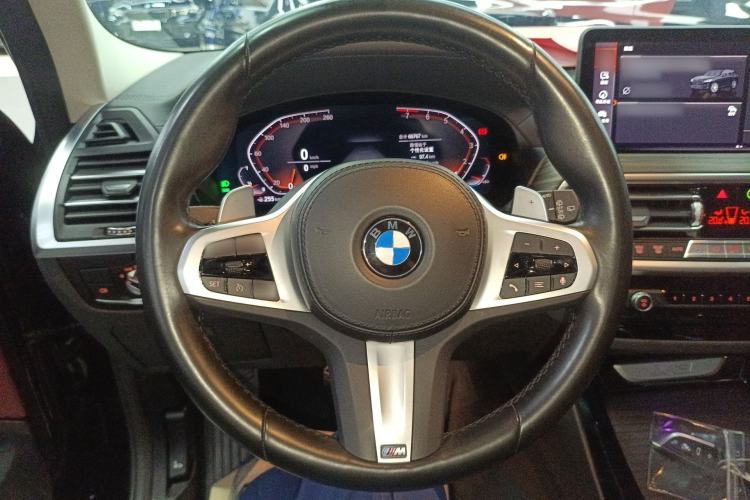 Used BMW X3 2022 xDrive30i Luxury Model M Night Sky Package Steering Wheel