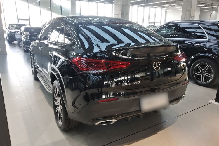 Used Mercedes-Benz GLE Coupe 2020 GLE 350 4MATIC Coupe SUV Luxury Model Rear Left 45 Deg