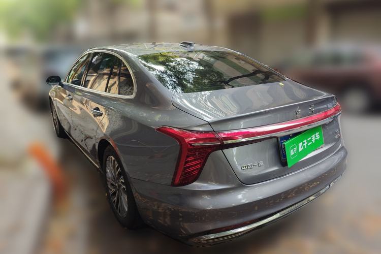 Used Hongqi H5 2023 2.0T Automatic Smart Connect Flagship Edition Rear Left 45 Deg