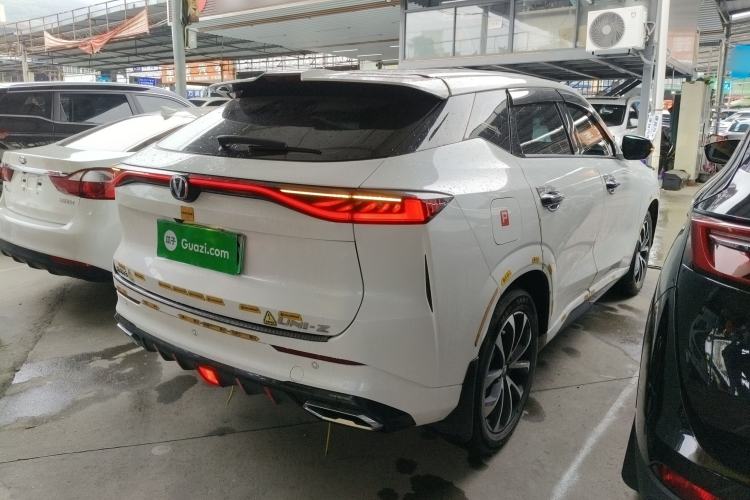 Used CHANGAN UNI-Z New Energy 2024 Blue Whale Smart Electric iDD 125km Beyond Edition Rear Right 45 Deg