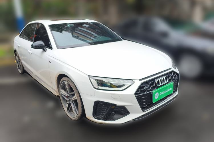 Used Audi A4L 2022 45 TFSI quattro Prestige Dynamic Edition Front Right 45 Deg