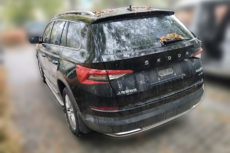 Used Skoda Kodiaq 2019 Facelifted TSI330 5-Seater Two-Wheel-Drive Luxury Enjoyment Edition China VI Standard Rear Left 45 Deg