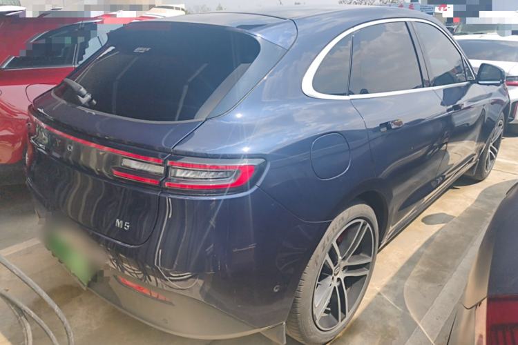 Used Hima AITO M5 2022 Extended-Range Four-Wheel Drive Ultimate Edition Rear Right 45 Deg