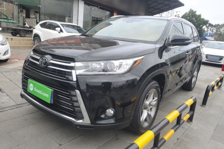 Used Toyota Highlander 2018 2.0T Four-Wheel Drive Prestige Version 7 Seats China VI Standard