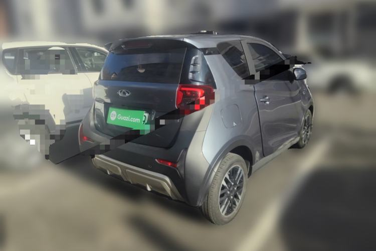 Used Chery QQ Little Ant 2022 Restyled Version Sweet Pink Edition Half-Sugar Version 30.6 kWh 30 kW 301 km Rear Right 45 Deg