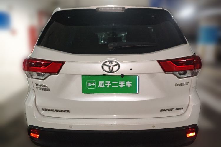 Used Toyota Highlander 2018 2.0T Four-Wheel Drive Prestige Version 7 Seats China V Emission Standard