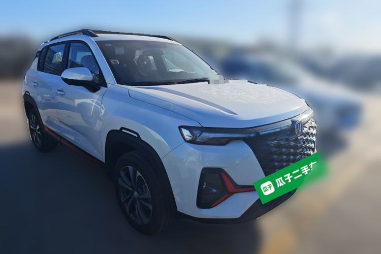 Used CHANGAN CS35PLUS 2023 Enjoy Edition 1.4T DCT Luxury Model Front Right 45 Deg