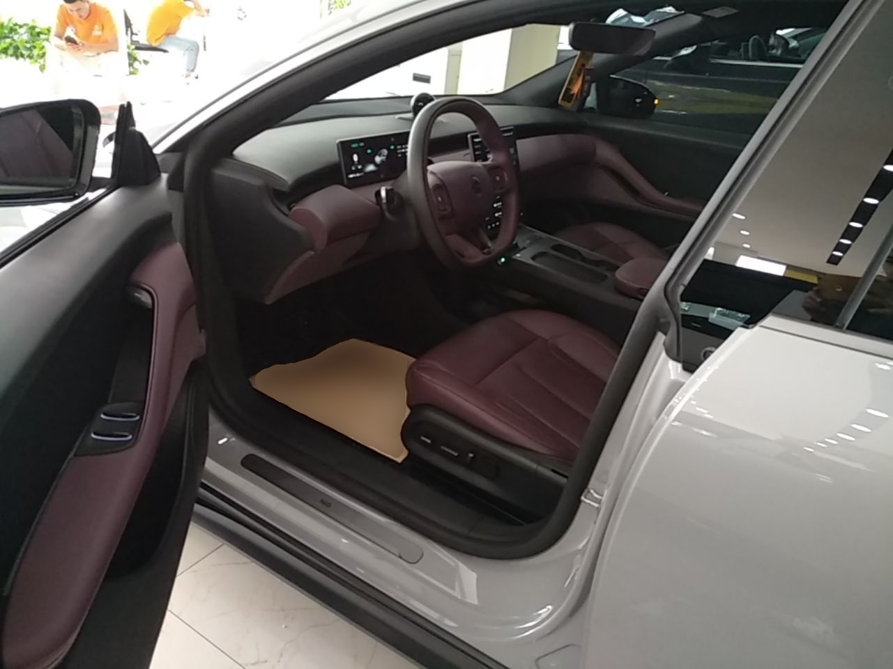 Avant de la voiture