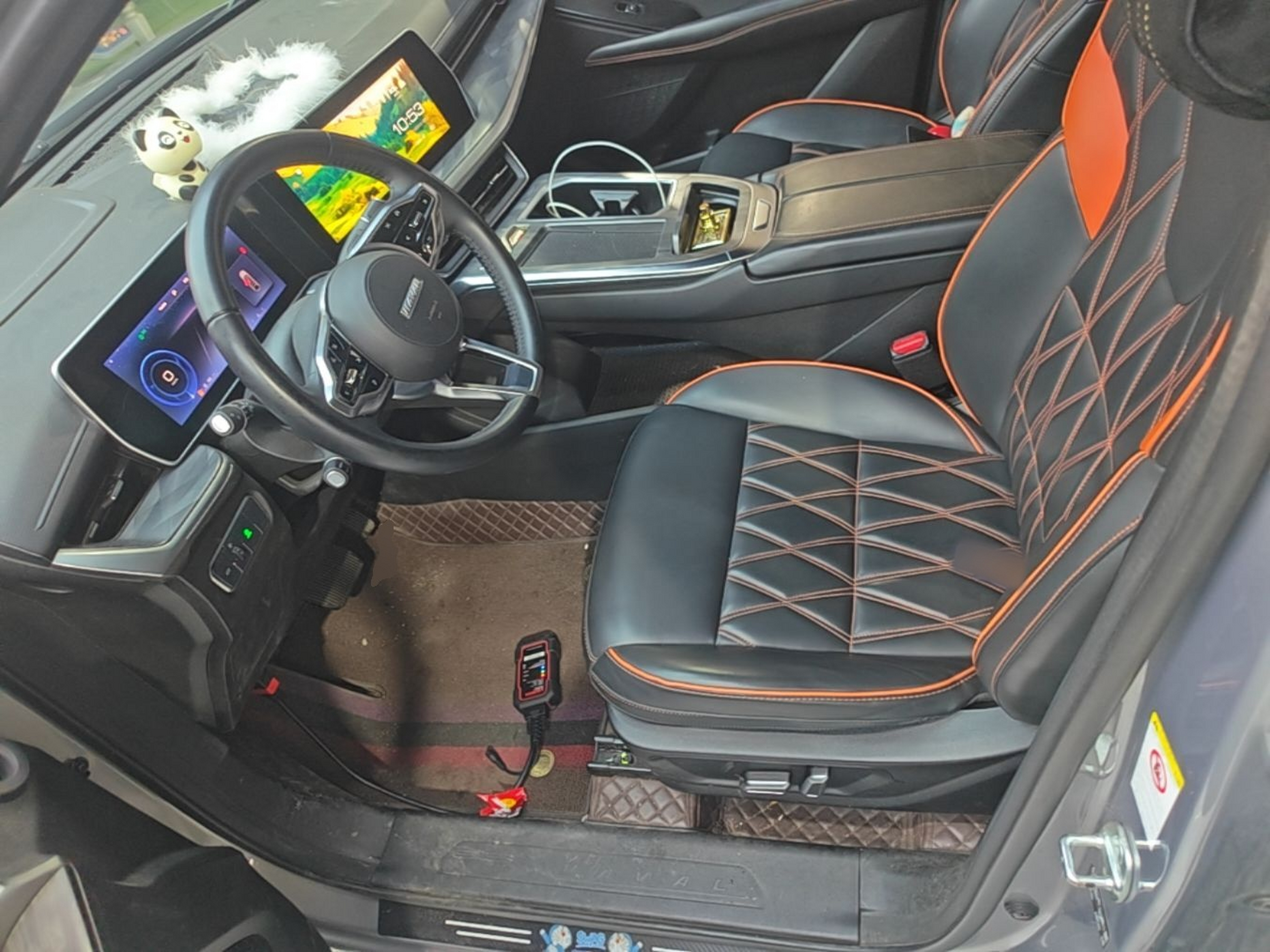 Interior delantero