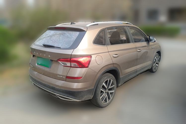 Used Skoda Kamiq 2018 1.5L Automatic Comfort Edition China VI Standard Rear Right 45 Deg