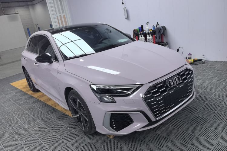 Used Audi A3 2024 Sportback 35 TFSI Fashionable Sports Model Front Right 45 Deg