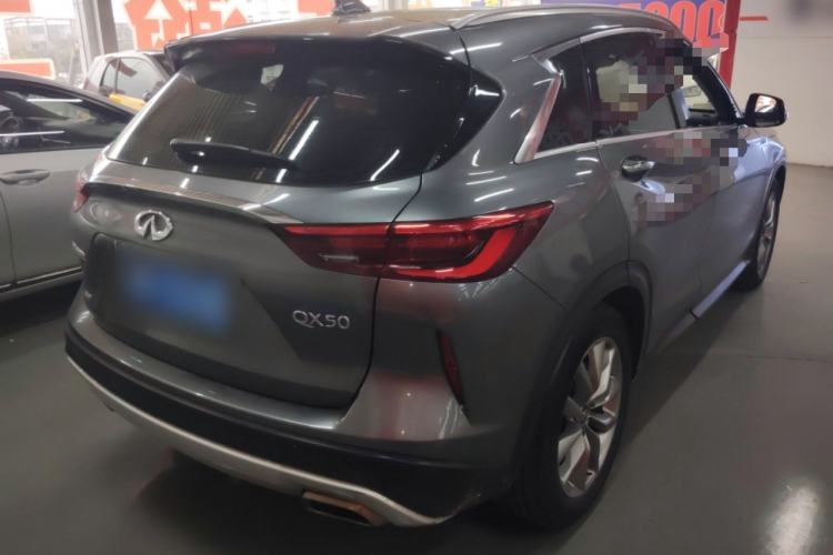 Used Infiniti QX50 2020 2.0T All-Wheel-Drive Elite Version Rear Right 45 Deg