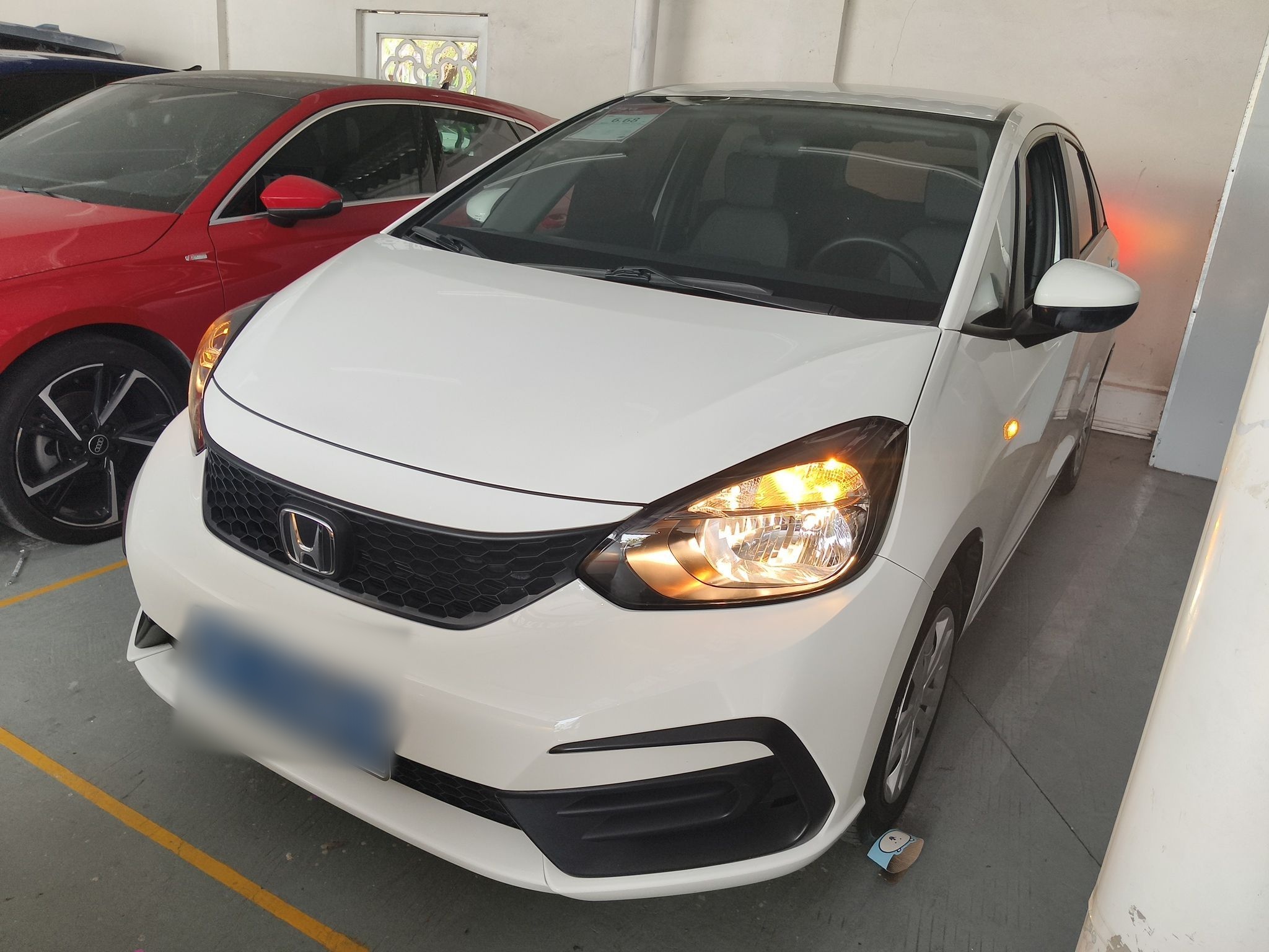 Parte inferior delantera