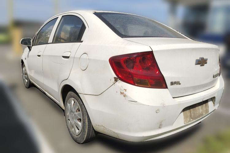 Used Chevrolet Sail 2013 Sedan 1.4L Manual - Youyi Happiness Edition Rear Left 45 Deg