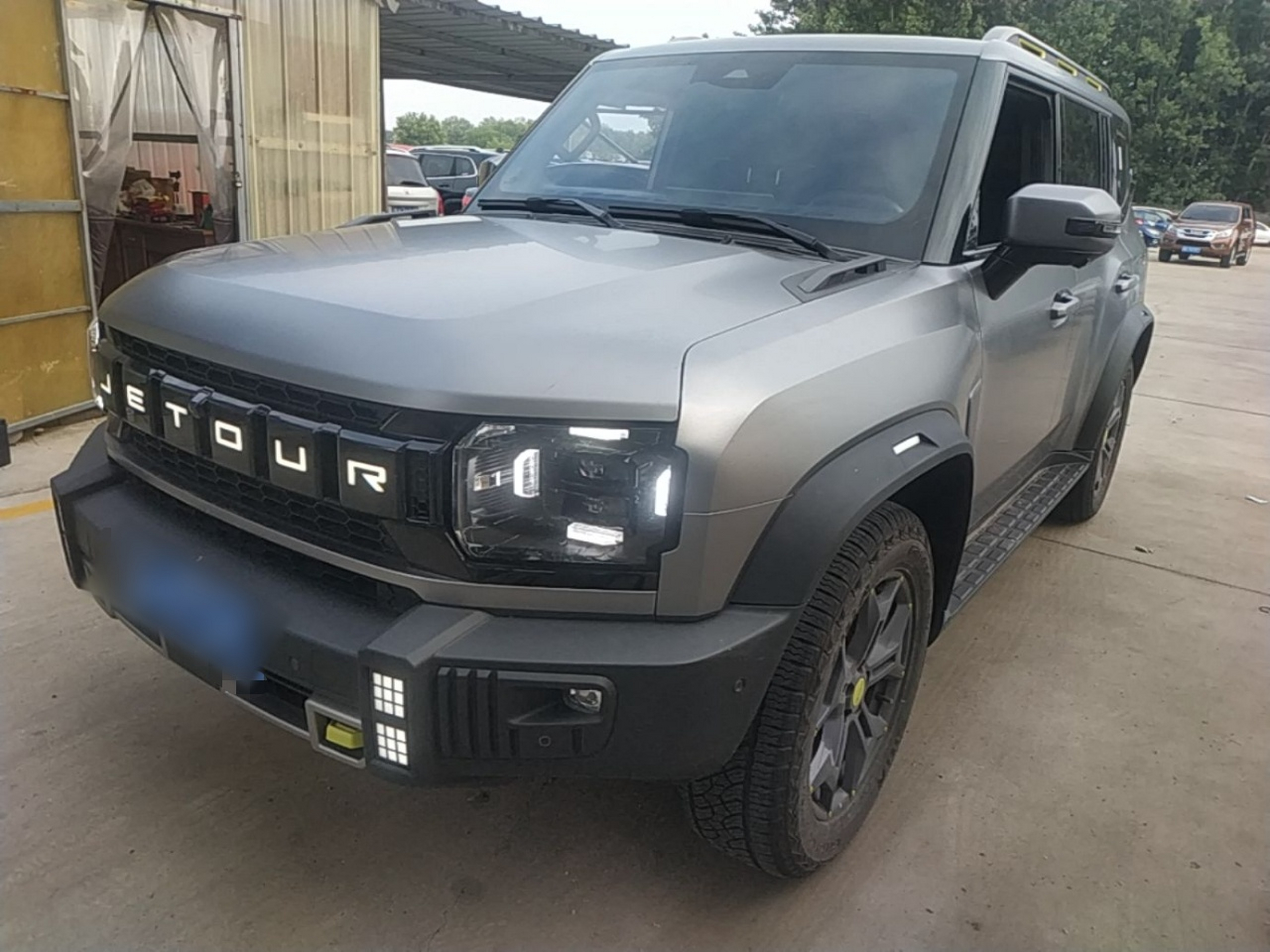 Under Front Bumper