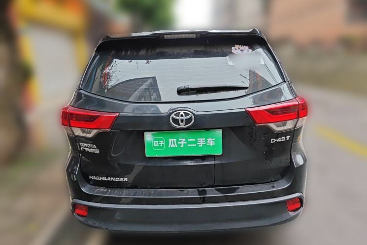 Used Toyota Highlander 2018 2.0T Two-Wheel Drive Elite Version 5 Seats China VI Standard Rear