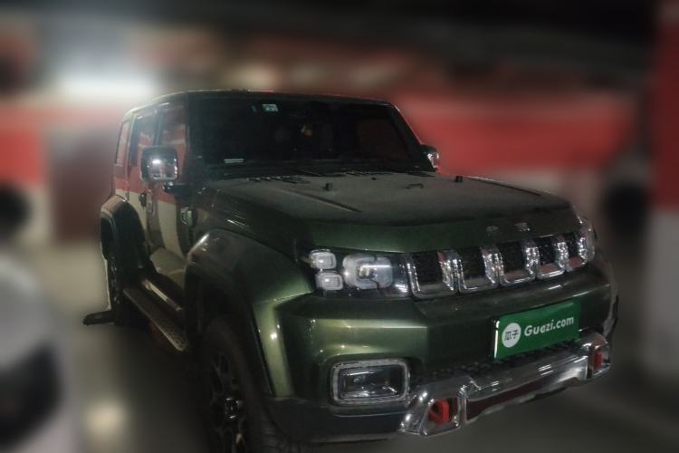 Used BAIC Off-Road BJ40 2018 PLUS 2.3T Automatic Four-Wheel Drive Flagship Version China V Emission Standard Front Right 45 Deg