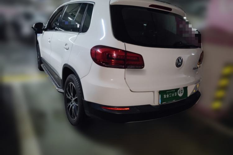 Used Volkswagen Tiguan 2013 1.8TSI Automatic Two-Wheel Drive Luxury Model Rear Left 45 Deg