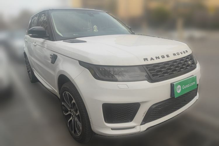 Used Land Rover Range Sport 2022 3.0 L6 YAO Black Edition Front Right 45 Deg