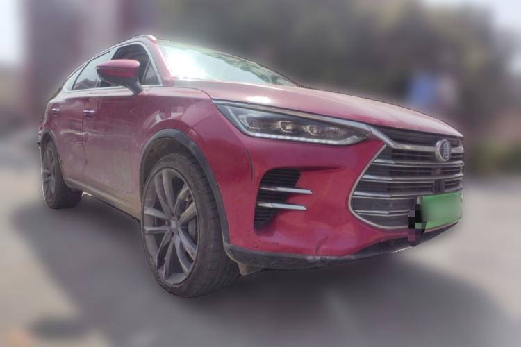 Used BYD Tang New Energy 2018 DM 2.0T All-Wheel Drive Smart Connectivity Luxury Model 7 Seats China V Emission Standard Front Right 45 Deg