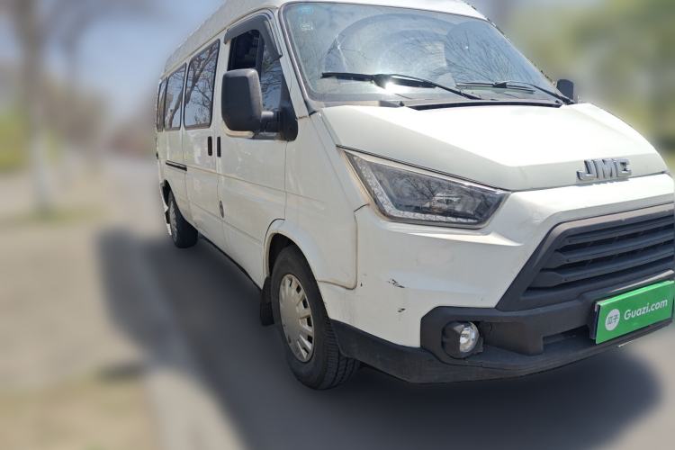 Used JMC Transit 2017 2.8T Commercial Version Long Wheelbase Mid-Roof 6/7/8-Seater JX493