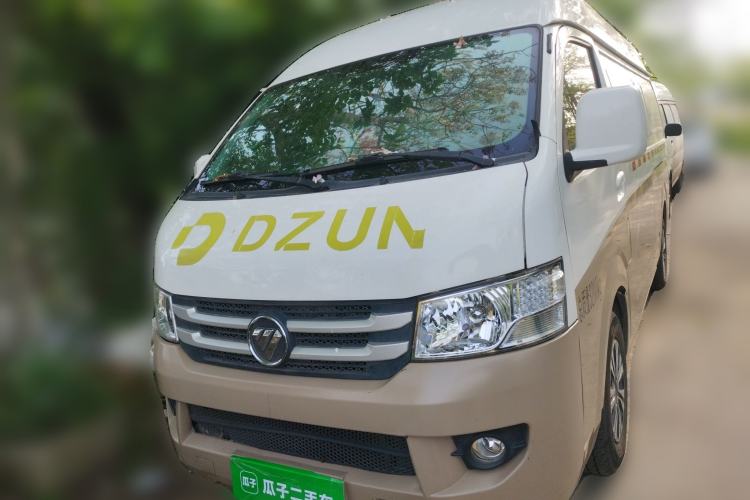 Used Foton Scenic G7 2022 2.4L Gasoline Commercial Version Long Wheelbase High-Roof Van 2 Seats 4K22D4M Front Right 45 Deg