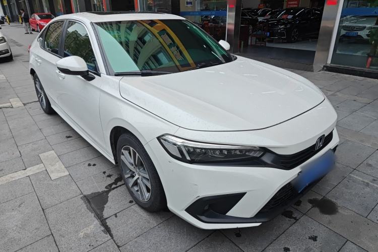 Used Honda Civic 2023 240TURBO CVT Dynamic Edition Front Right 45 Deg