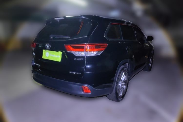 Used Toyota Highlander 2018 2.0T Four-Wheel Drive Luxury Edition 7 Seats China V Emission Standard Rear Right 45 Deg