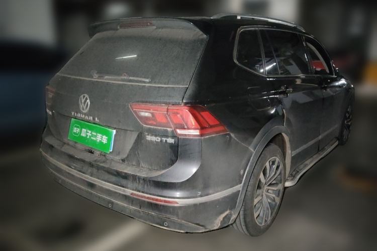 Used Volkswagen Tiguan L 2021 330TSI Automatic Two-Wheel Drive R-Line Enhanced Edition Rear Right 45 Deg